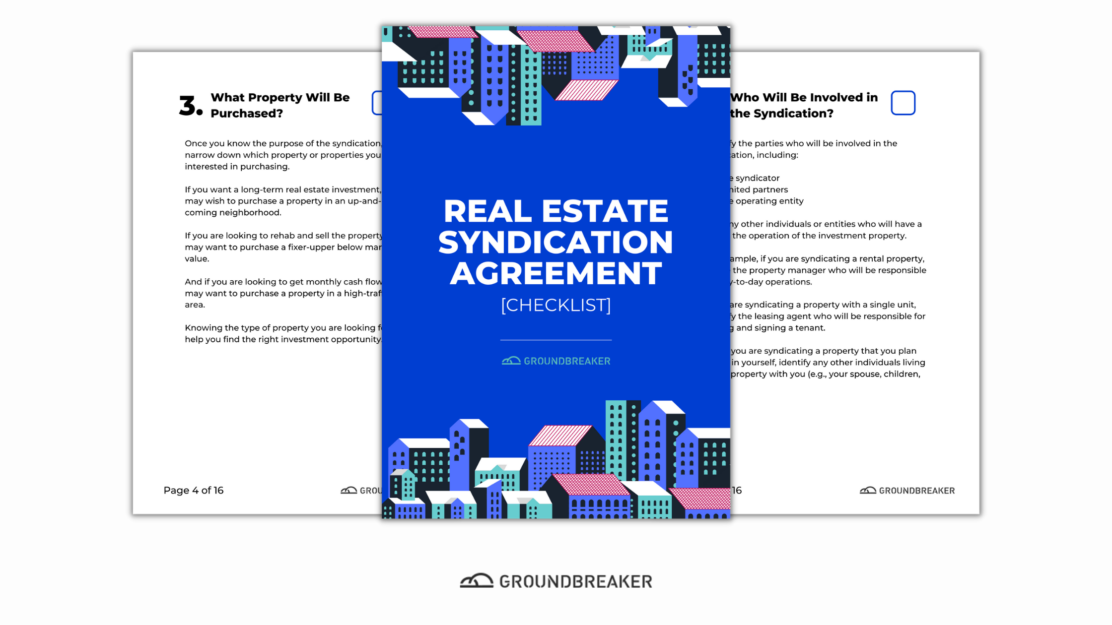 Real Estate Syndication Agreement Checklist